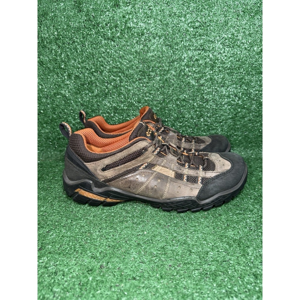 Ecco Womens Hiking Shoes Xpedition Lite Yak Leather Brown Sneakers 12 US 43 EU